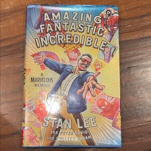Amazing Fantastic Incredible: Stan Lee 1st Touchstone Hardcover Edition